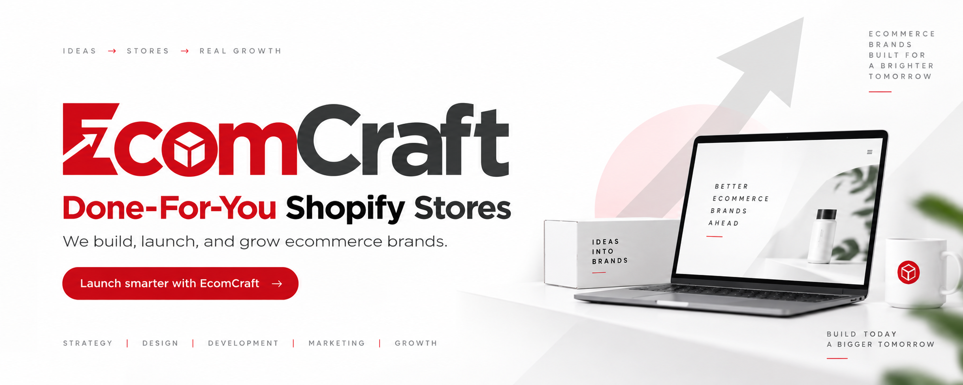 EcomCraft — Done-for-you Shopify stores